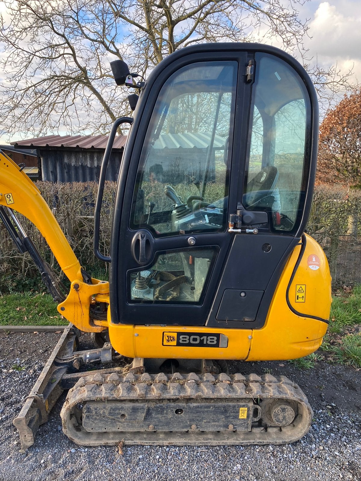 Mini pelle JCB 8018, Articles professionnels, Enlèvement