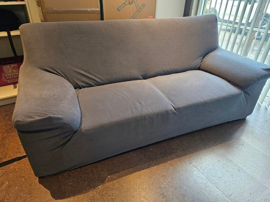 Zetel Gratis af te halen, Ophalen, Gebruikt, 150 tot 200 cm, Tweepersoons