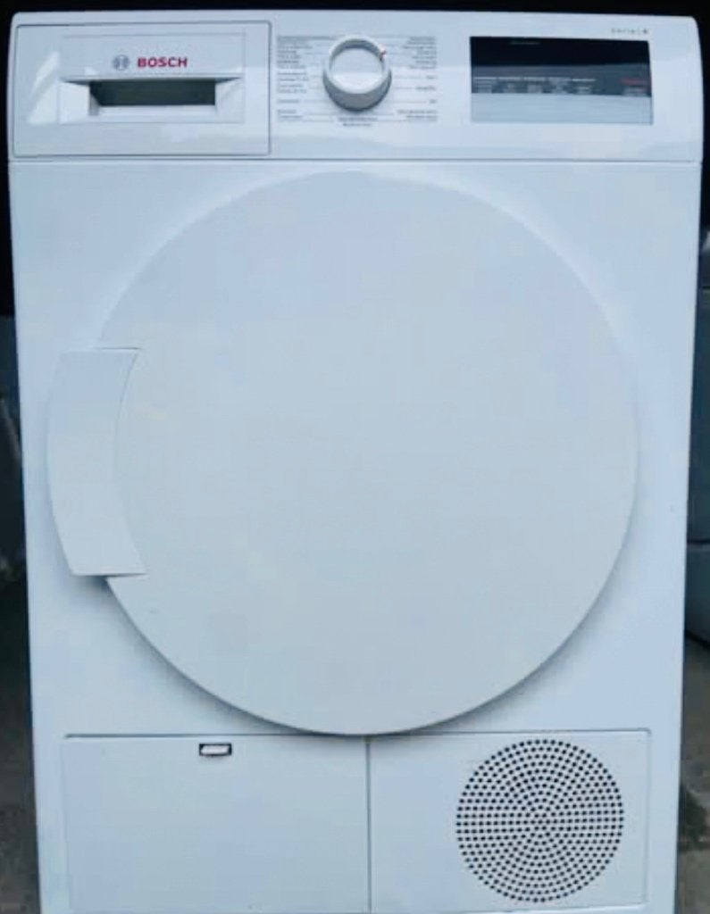 droogkast bosch condens in nieuw staat, Ophalen, Anti-kreukfase, 8 tot 10 kg, Zo goed als nieuw