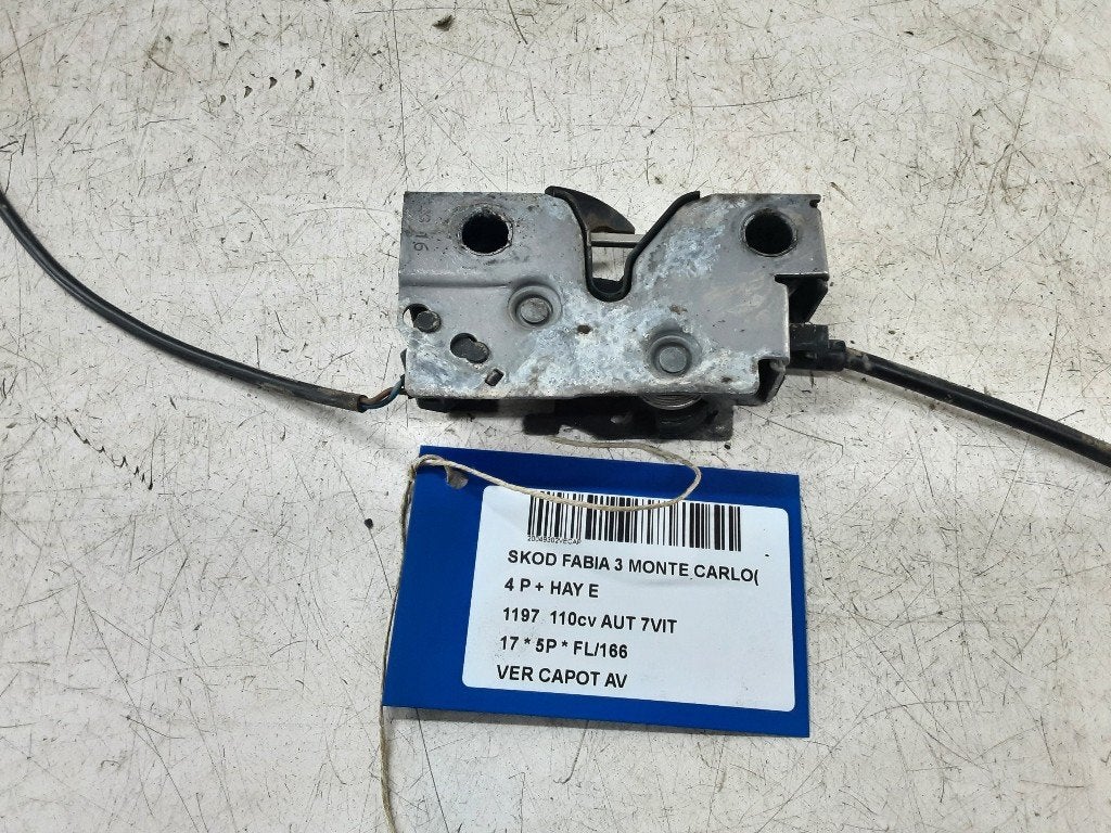 MOTORKAP SLOT Skoda Fabia III (NJ3) (01-2014/06-2021), Auto-onderdelen, Gebruikt, Mevr. I. Hauben, Skoda, Rue de l'Espoir 34 34
4030  GRIVEGNÉE, BE