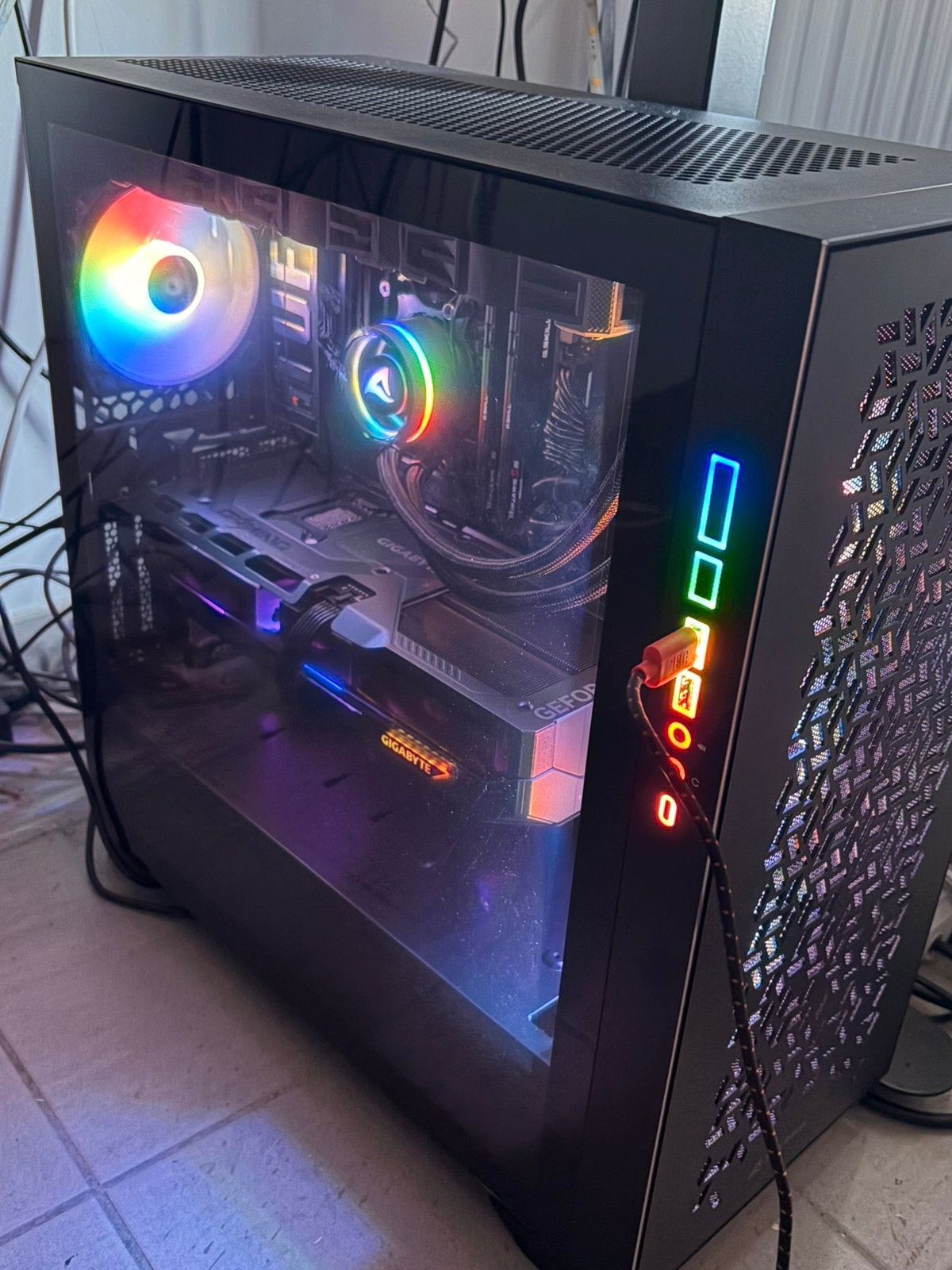 Ryzen 7 9800X3D RTX 5070 Ti, Computers en Software, Ophalen, 32 GB, Zo goed als nieuw, Gaming