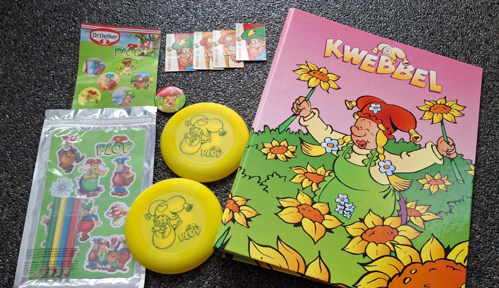 lot Studio 100 Plop Kwebbel gadgets, Verzamelen, Ophalen of Verzenden, Zo goed als nieuw, Tv, Gebruiksvoorwerp