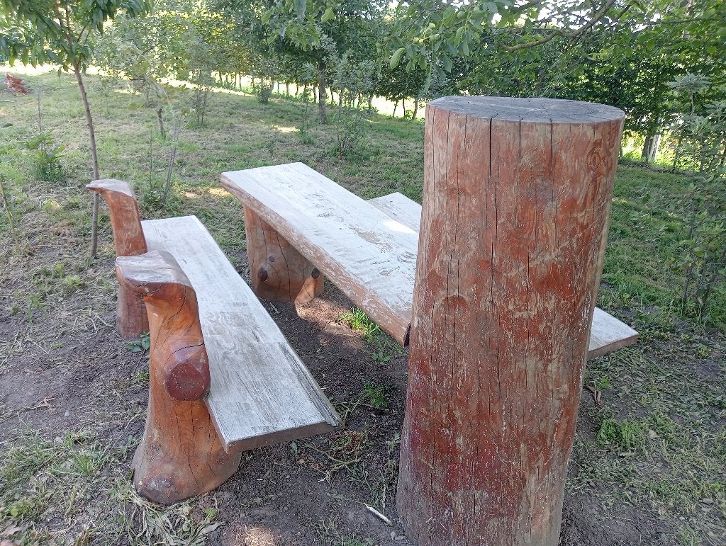 Tuinbank, Tuin en Terras, Ophalen, Zo goed als nieuw, Hout
