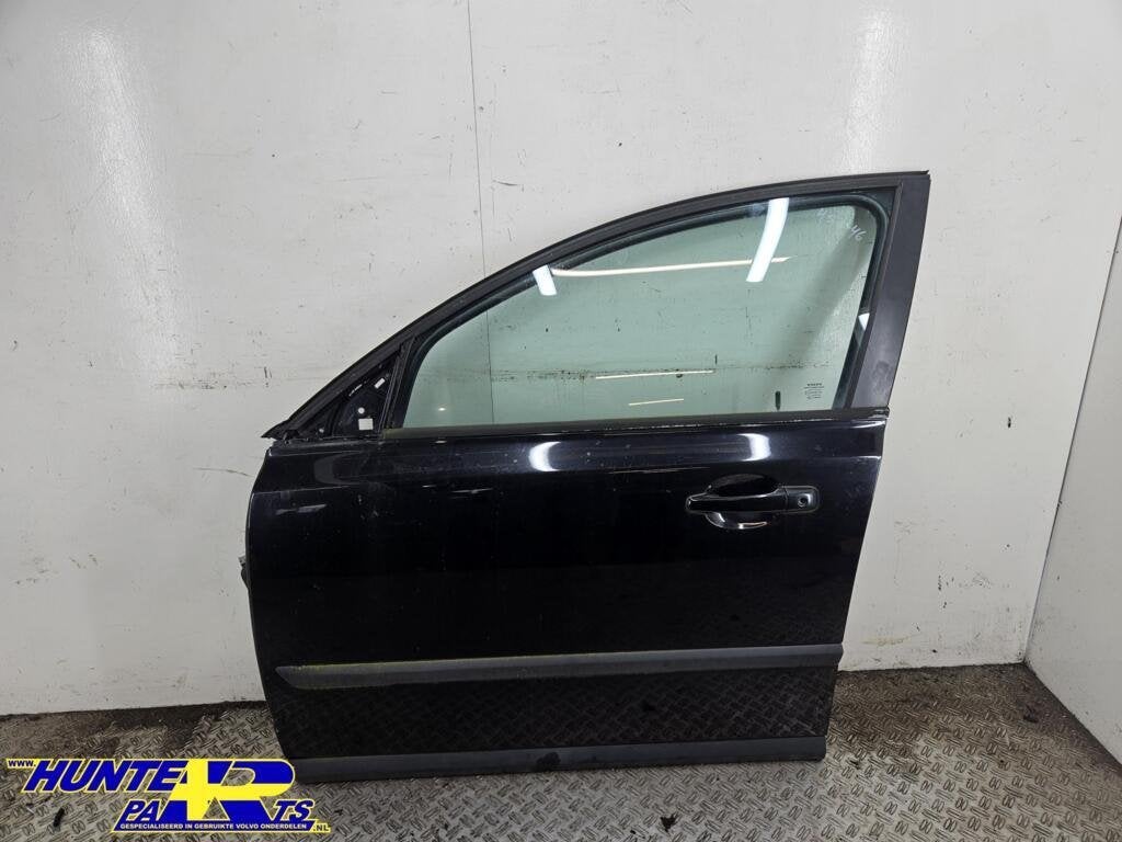 Portier LV zwart 452-46 Volvo V50 ('04-'12), Gebruikt, Deur, Voor, Ophalen of Verzenden