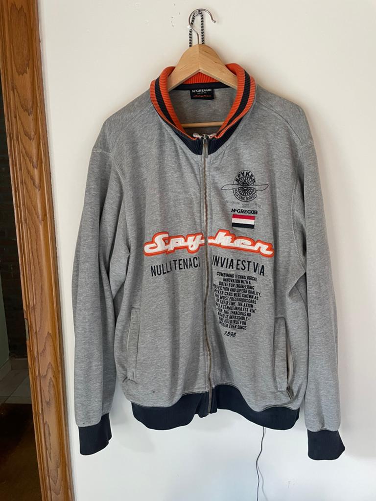 Sweat-jacket, Vêtements | Hommes, Vestes | Été, Comme neuf, Taille 56/58 (XL), Gris, Enlèvement ou Envoi