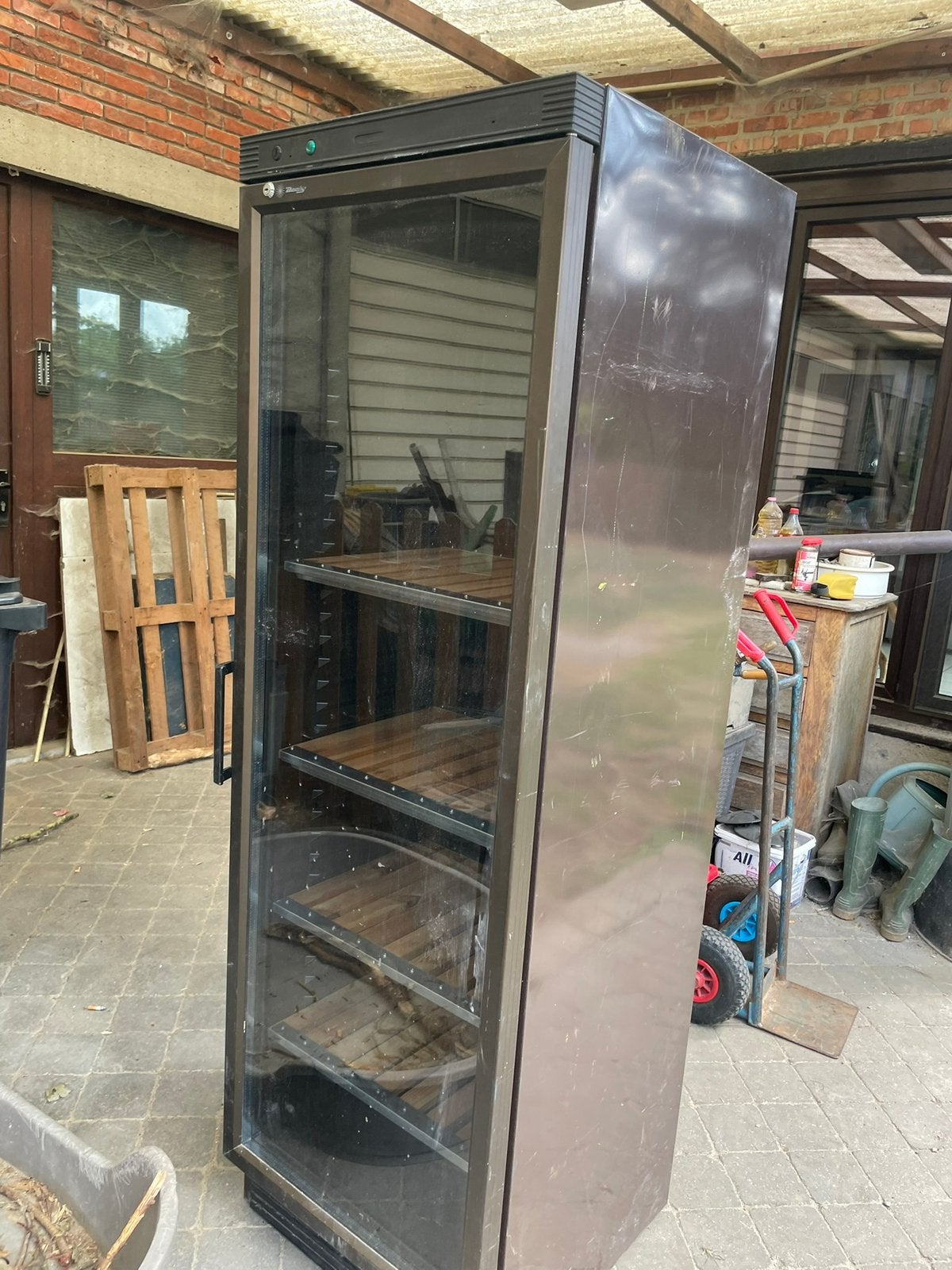 Frigo met glazen deur, Enlèvement, Comme neuf