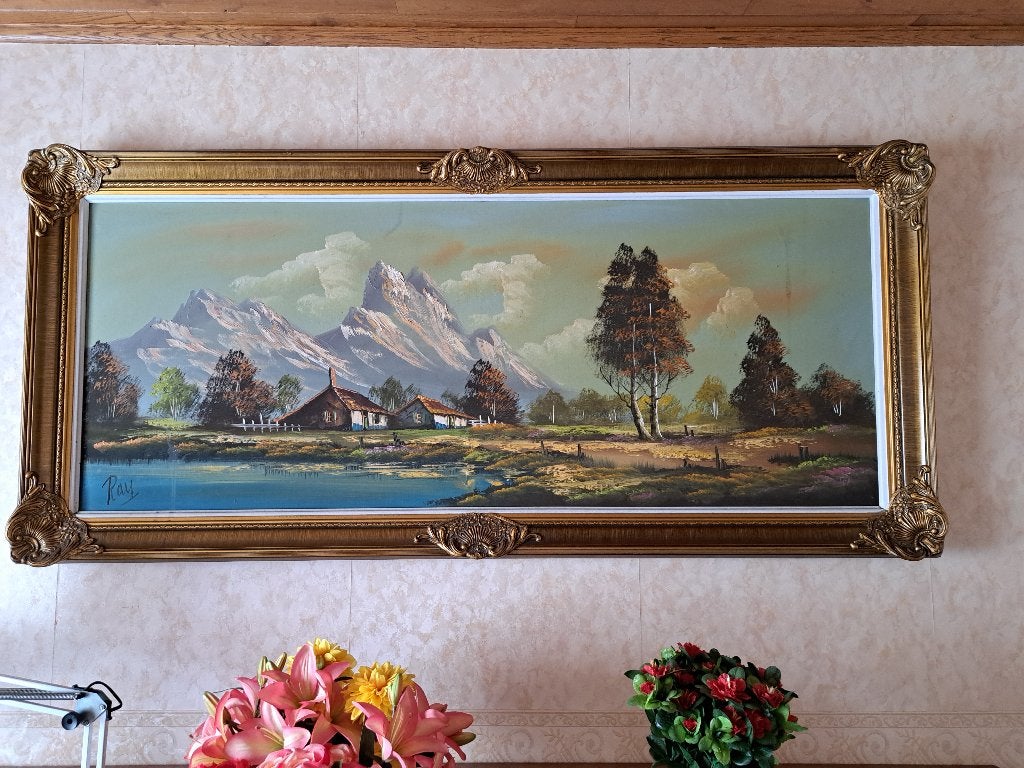 grote schilderij, Antiek en Kunst, Ophalen