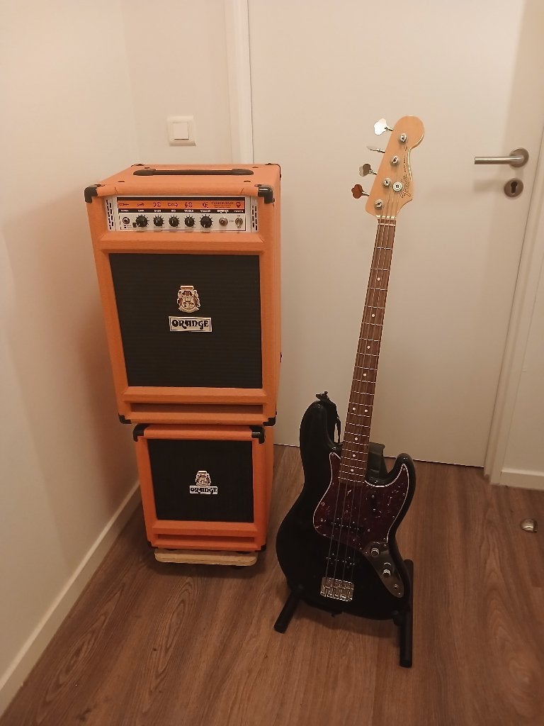 Lekkere draagbare bas set van 500W, 4 Ohm, Muziek en Instrumenten, Ophalen, Gebruikt, Overige merken, Met versterker