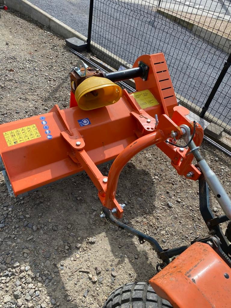 Klepelmaaier 1.15 breedte mini tractor, Ophalen