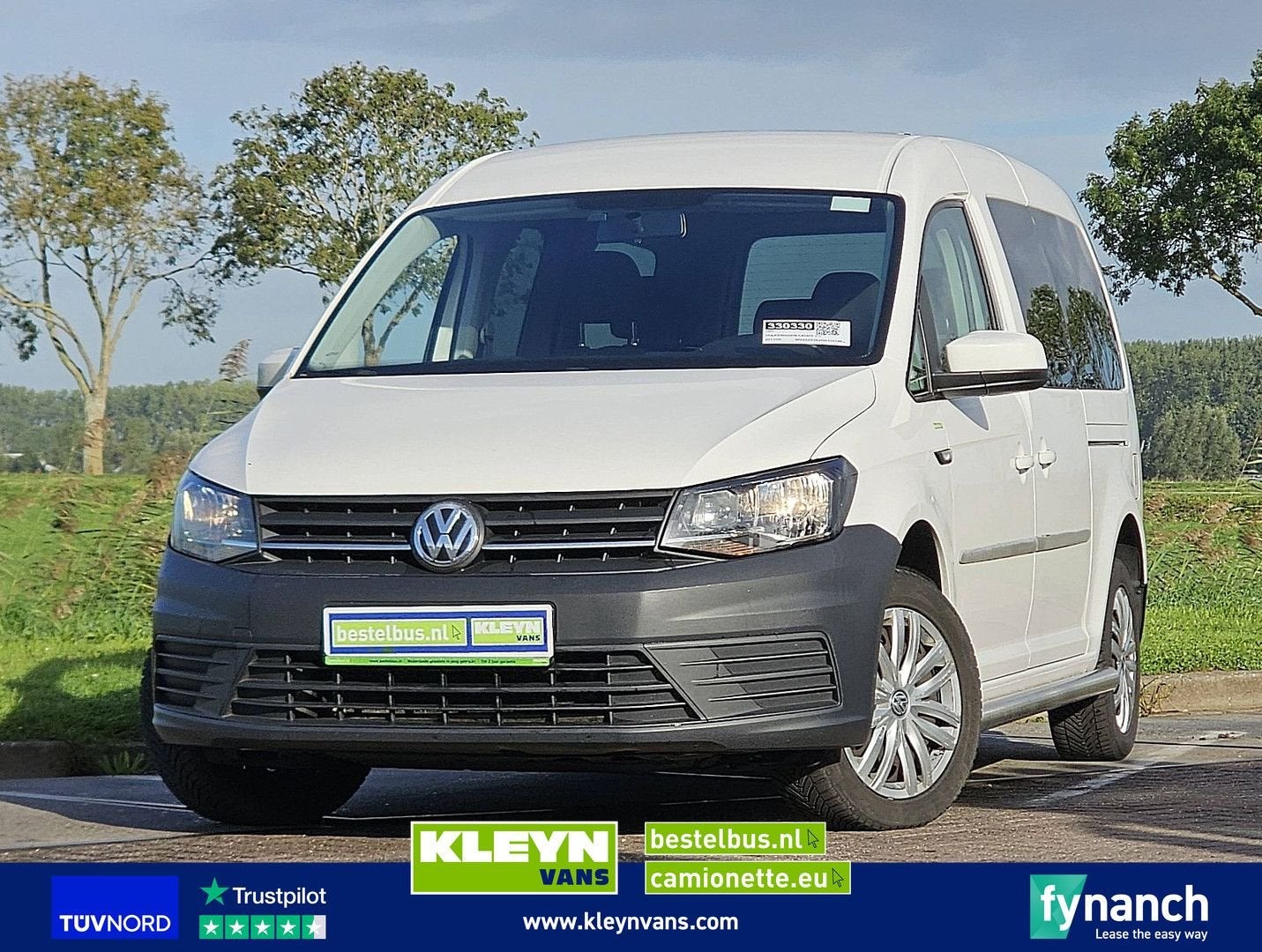 Volkswagen CADDY 2.0 L2 Maxi 5P 2x Schuif, Auto's, Wit, Bedrijf, Handgeschakeld, Diesel