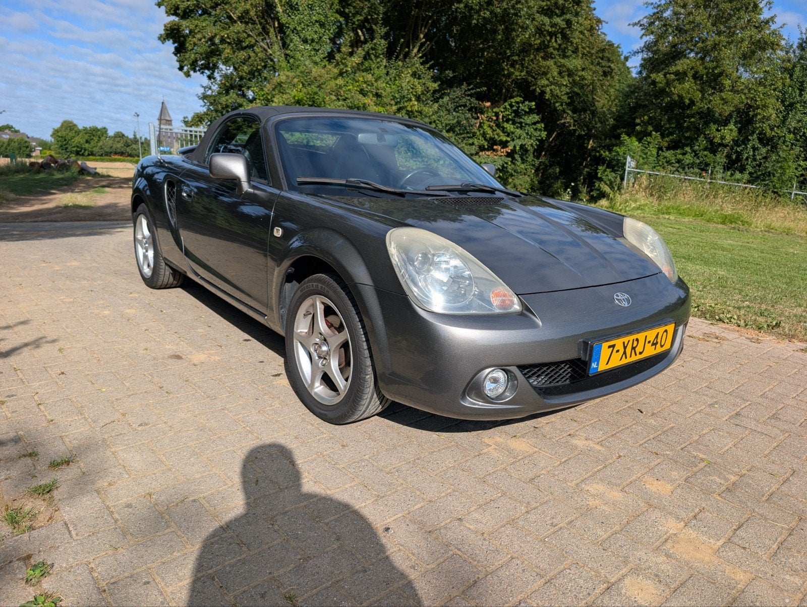 Toyota MR2 1.8 16V 2003 Grijs, Auto's, Toyota, 1794 cc, MR2, Grijs, Particulier