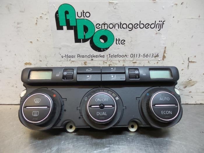 Panneau de commandes chauffage d'un Volkswagen Golf (Golf 04, Volkswagen, -, 3 mois de garantie, Utilisé