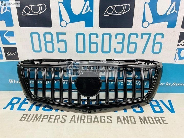 GT PANAMERICANA Grill Mercedes Sprinter W906 Gespoten Zwart, Auto-onderdelen, Gebruikt, -, -, 6 maanden garantie