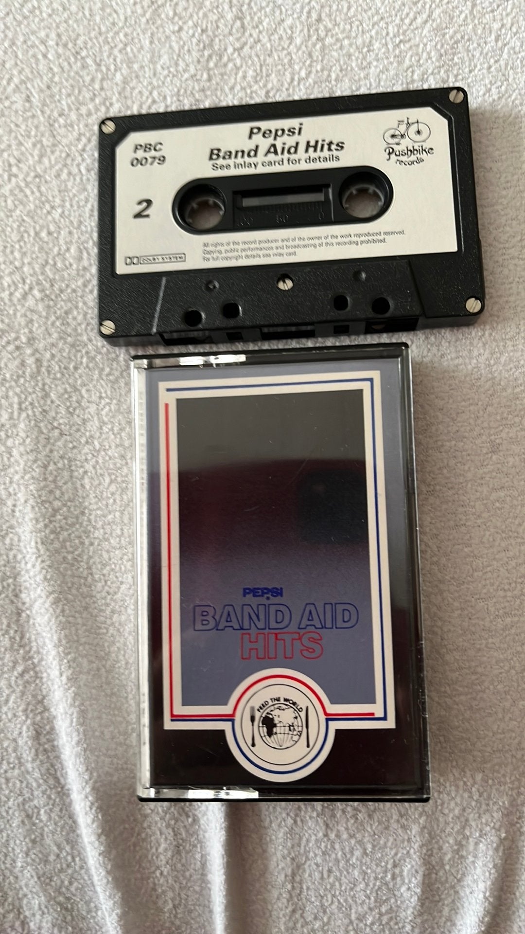 Pepsi Band Aid hits, Cd's en Dvd's, Ophalen, Gebruikt, Dance, 1 bandje