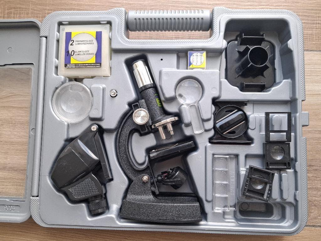 Microscoop set voor kinderen, Ophalen, Gebruikt, Knutselen