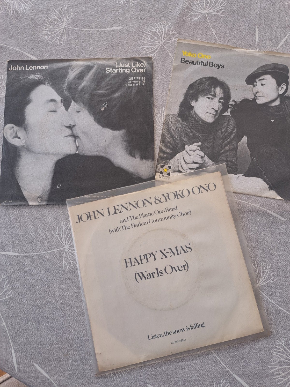 Lot singles, Cd's en Dvd's, Vinyl Singles, Beschermende buitenhoes, Ophalen, Gebruikt, Single