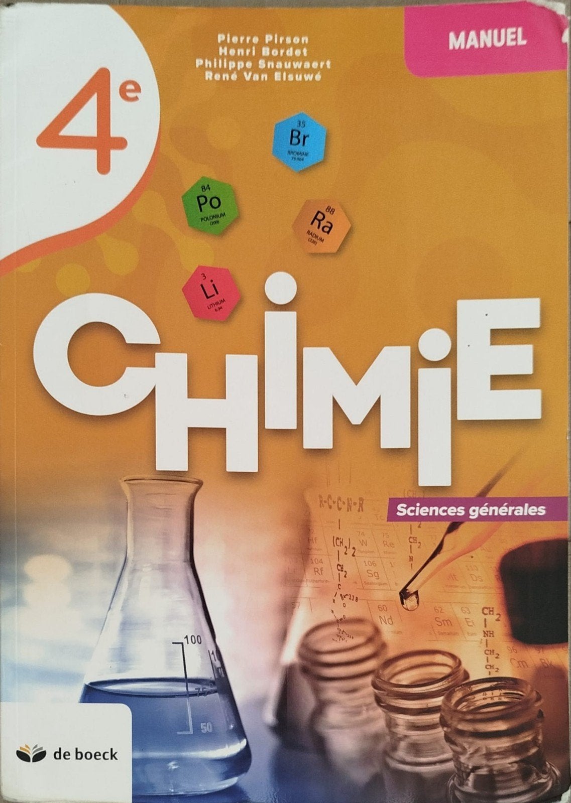 Manuel de chimie