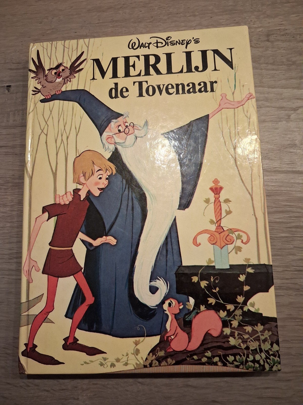 Walt Disney Merlin le Magicien, Enlèvement ou Envoi