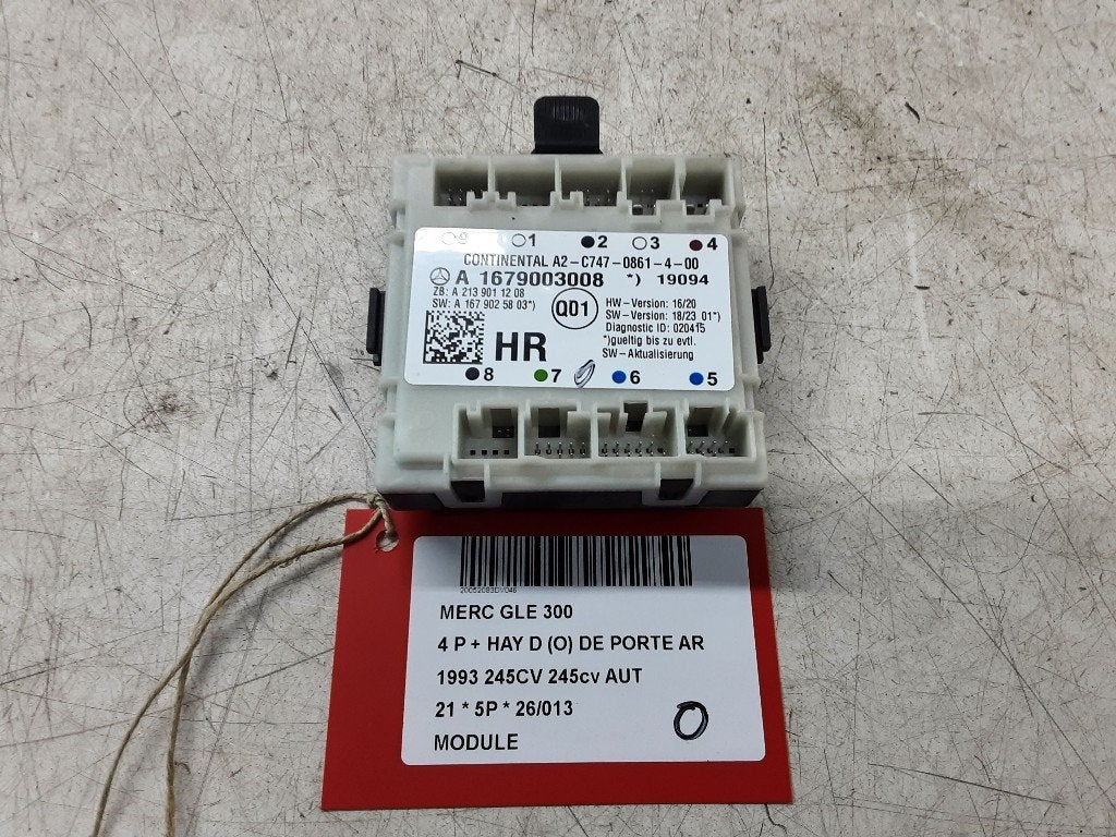 UNITE ELECTRONIQUE Mercedes-Benz GLE (V167) (A1679003008), Autos : Pièces & Accessoires, Mercedes-Benz, Mevr. I. Hauben, Utilisé