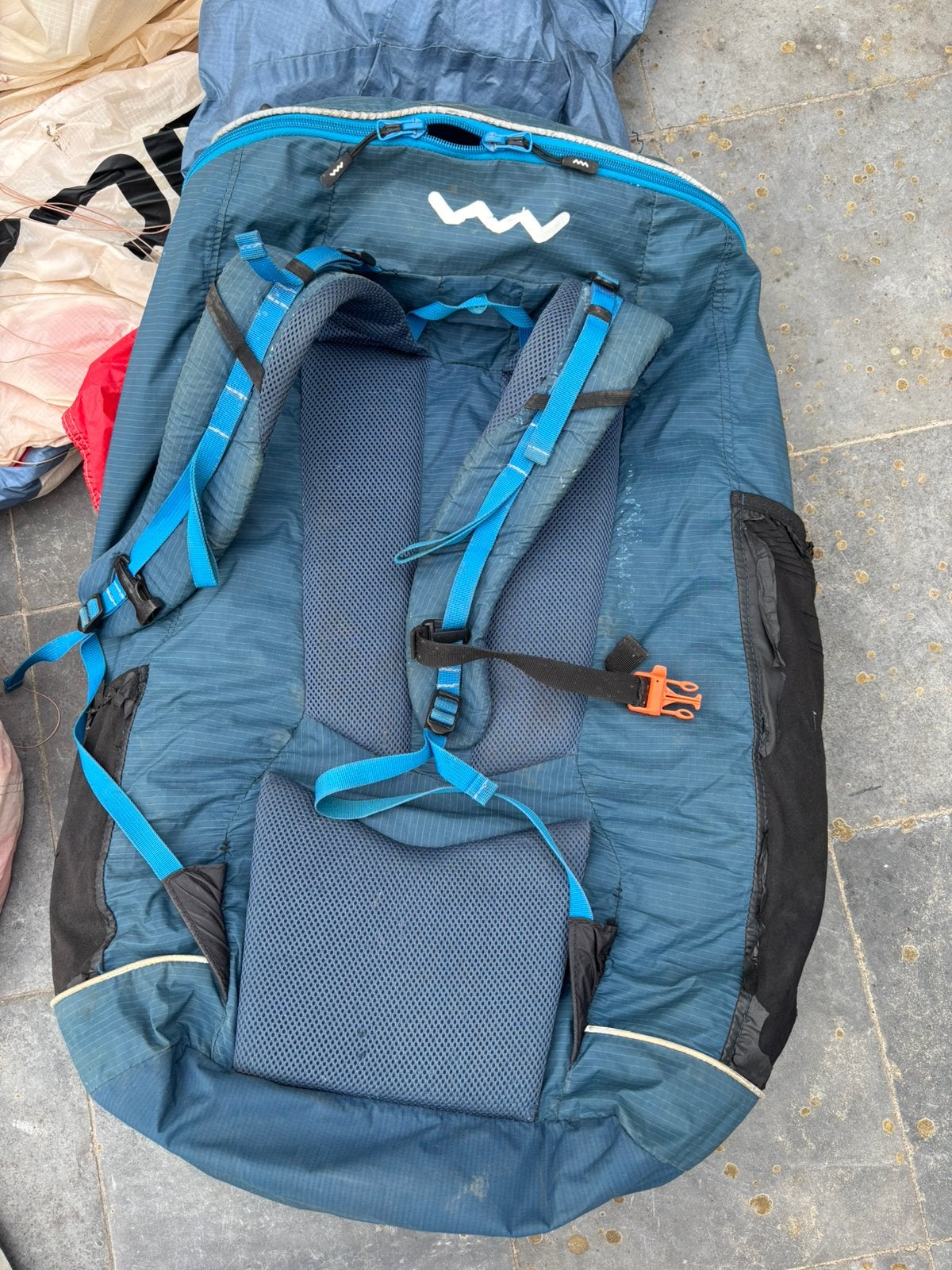 Pack complet de gonflage sellete et voile parapente, Enlèvement ou Envoi, Utilisé