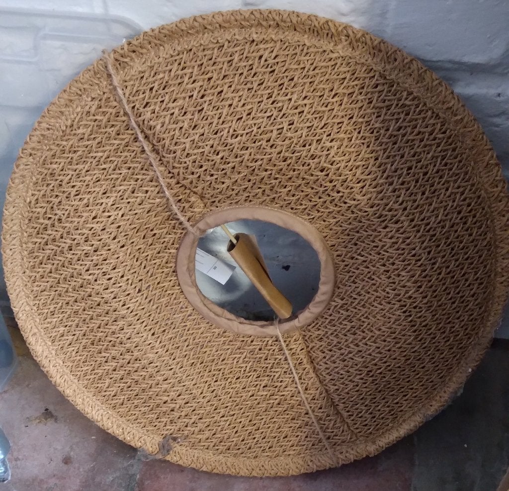Abat-jour + suspension/Lampenkap + pendel - BLÅSTÅNG (Ikea), Neuf, 25 à 50 cm, Beige, Enlèvement