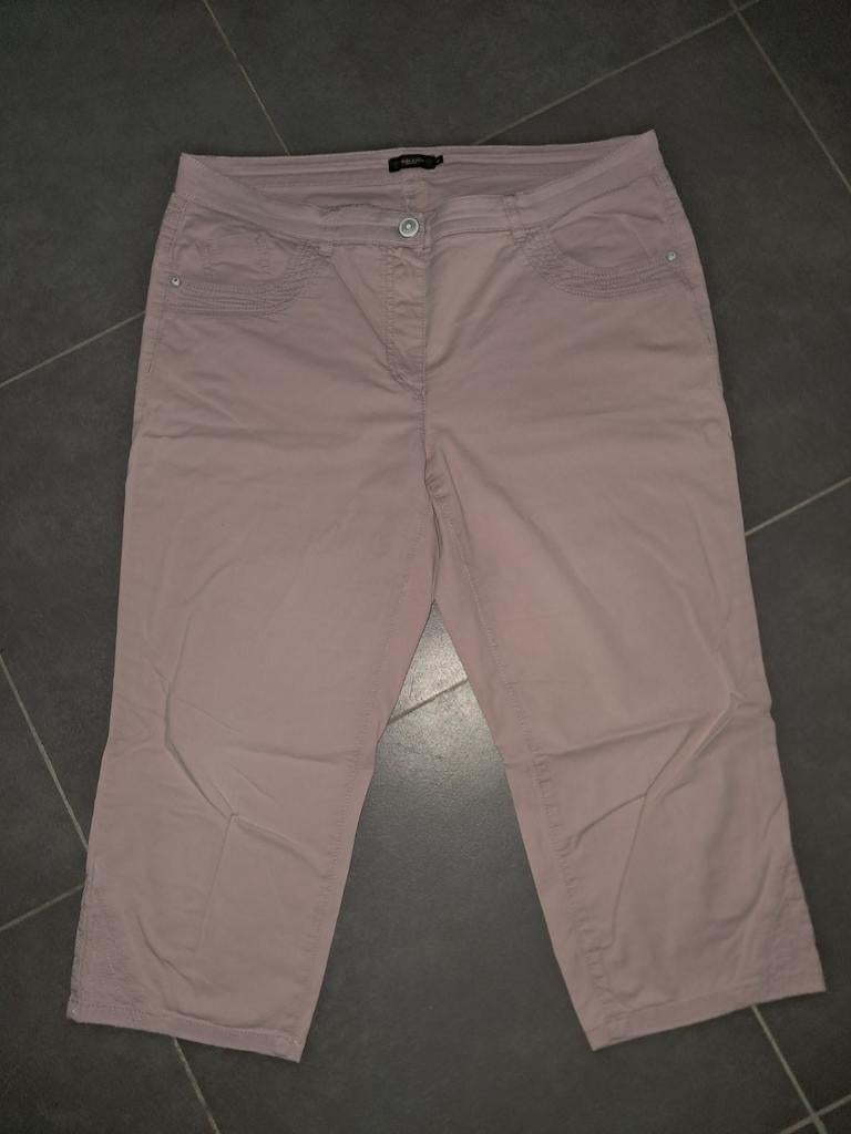 Broek Claude arielle 46, Trois-quarts, Taille 46/48 (XL) ou plus grande, Enlèvement ou Envoi, Rose