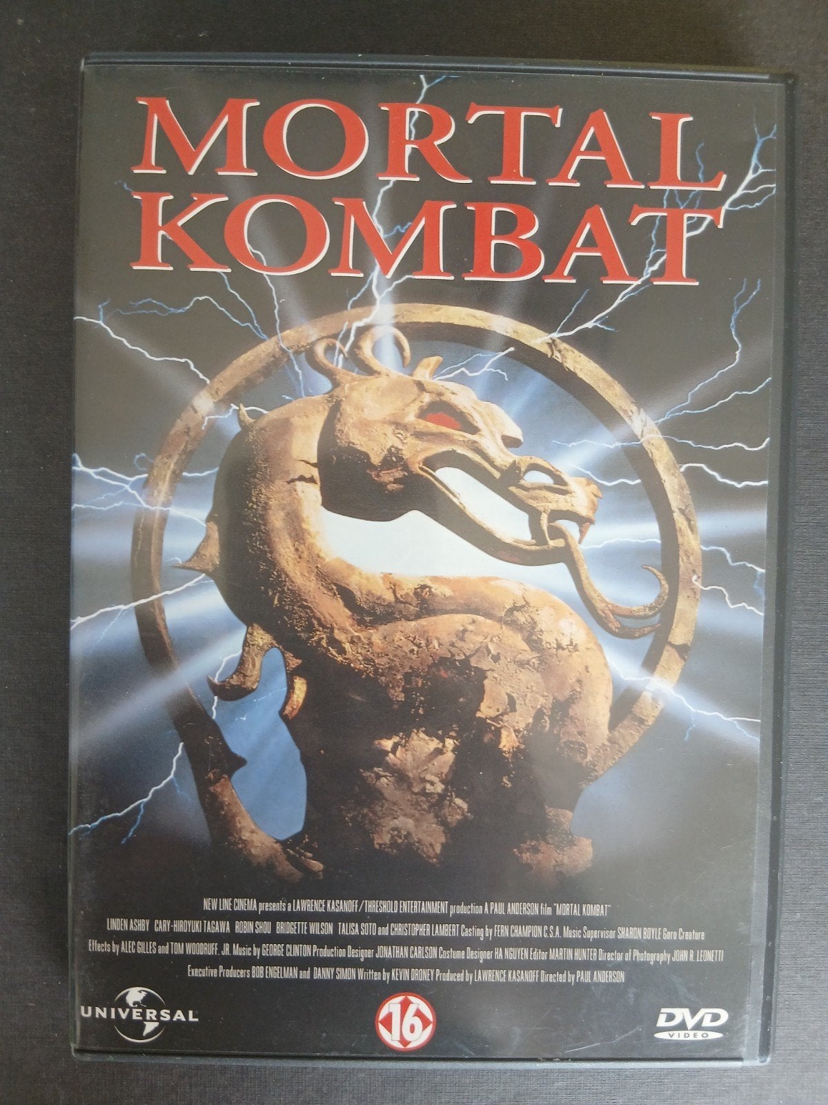 Mortal Kombat (1994) Christopher Lambert, Vanaf 16 jaar, Fantasy, Ophalen of Verzenden, Zo goed als nieuw