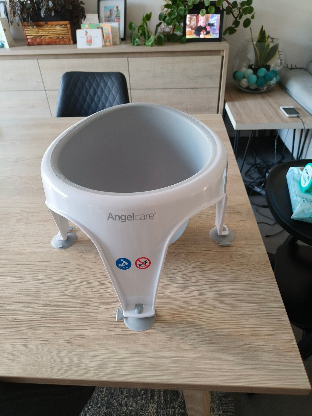 Badring Angelcare, Kinderen en Baby's, Ophalen, Zo goed als nieuw, Badzitje of Badring, Overige merken