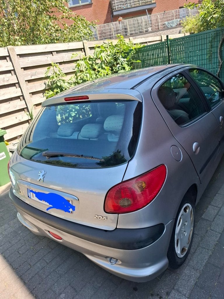 Peugeot 206, Autos, Peugeot, Argent ou Gris, Achat, Boîte manuelle, 5 portes
