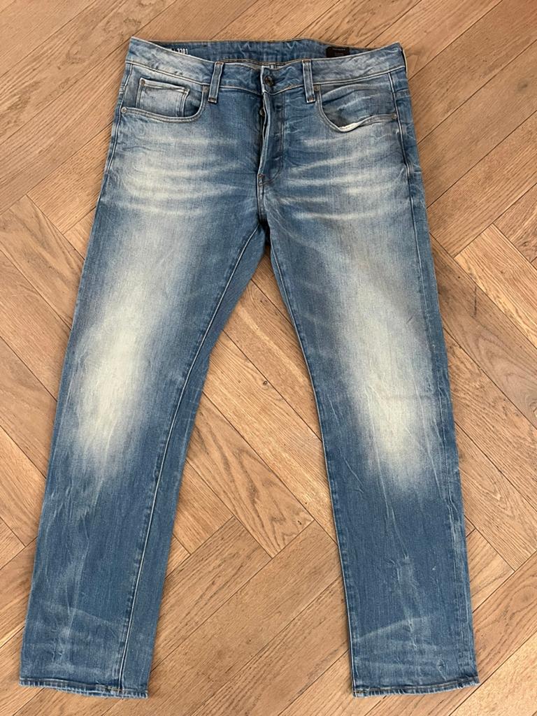 G- star RAW 3301 STRAIGHT broek jeans W33 L32 *NIEUW*, Vêtements | Hommes, Jeans, Neuf, W33 - W34 (confection 48/50), Enlèvement ou Envoi