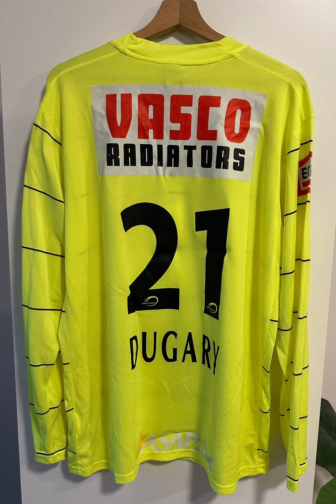 Match worn KRC Genk 2009/2010- Dugary Ndabashinze, Collections, Enlèvement ou Envoi, Comme neuf, Maillot