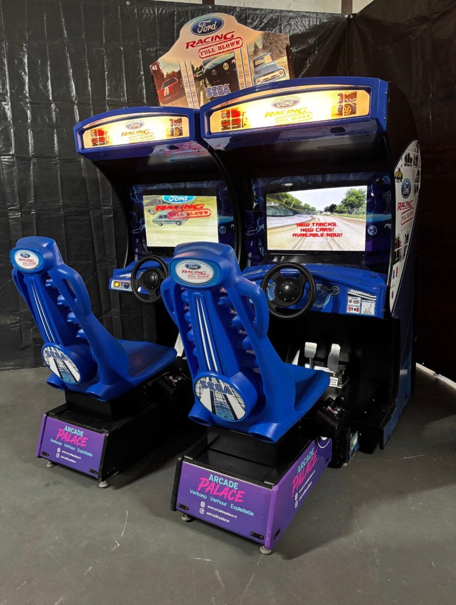 Sega Ford Racing Arcade Automaat – Volledig Werkend, Collections, Machines | Autre, Enlèvement, Comme neuf