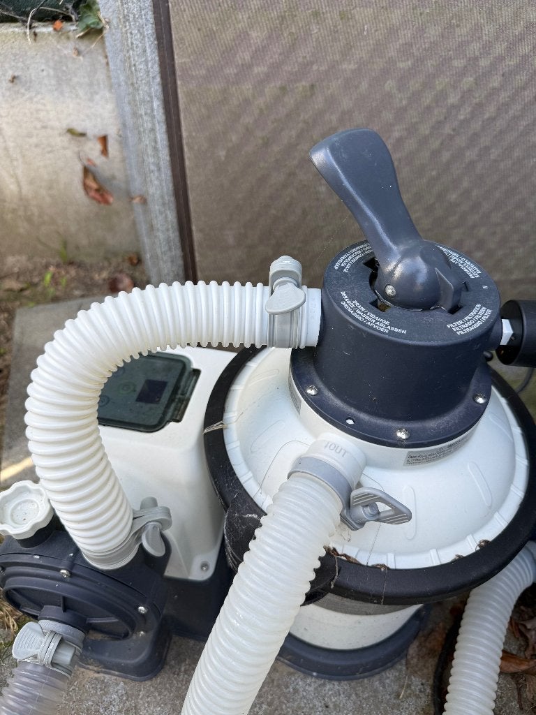 Filtre à sable pour piscine Intex, Jardin & Terrasse, Enlèvement ou Envoi, Utilisé, Couverture de piscine