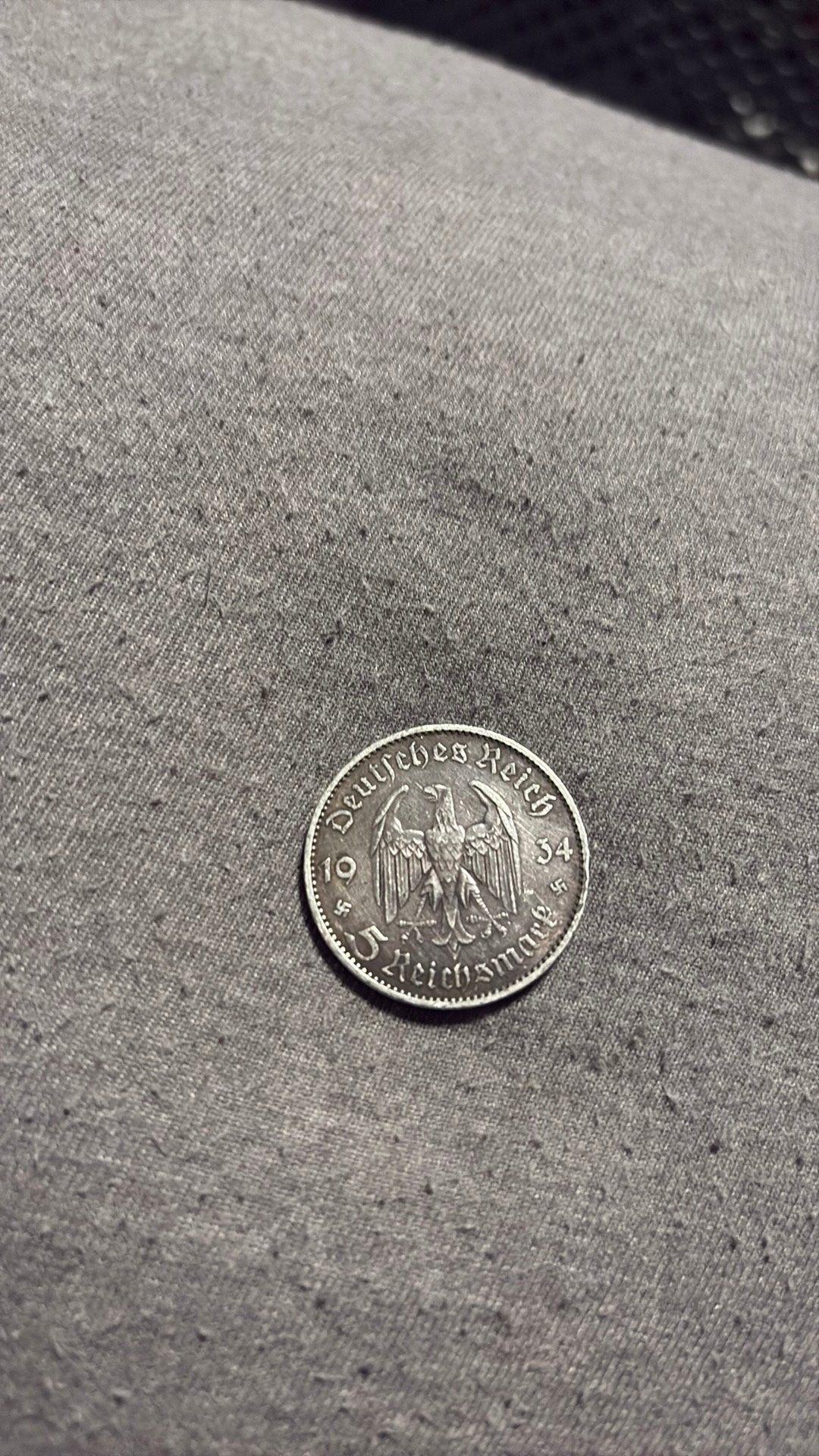 Acienne pieces allemande, Enlèvement, Argent, Monnaie en vrac