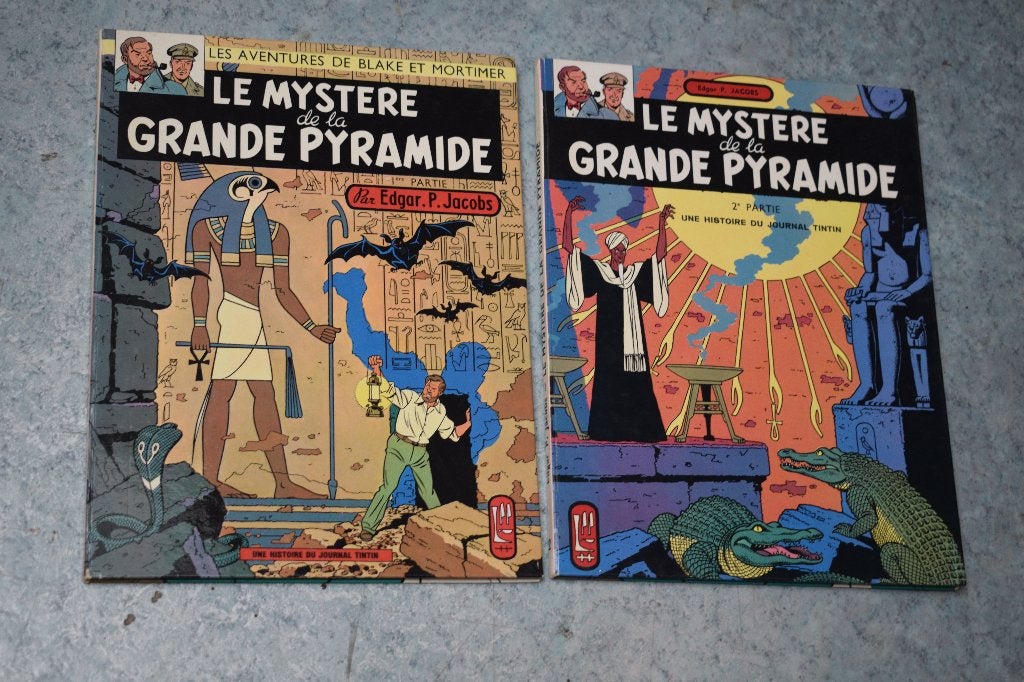 collection 2 BD blake mortimer pyramide bande dessinées, Enlèvement ou Envoi, Comme neuf