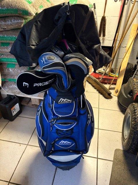 Sac - chariot - clubs de golf (dame), Ophalen, Zo goed als nieuw, Tas