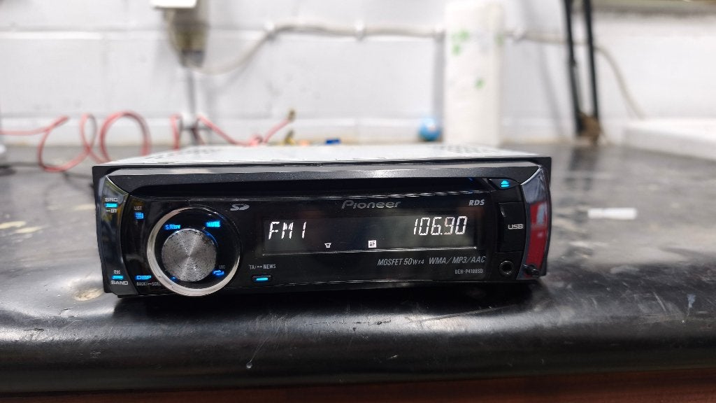 Pioneer autoradio usb, cd & aux, Enlèvement, Utilisé