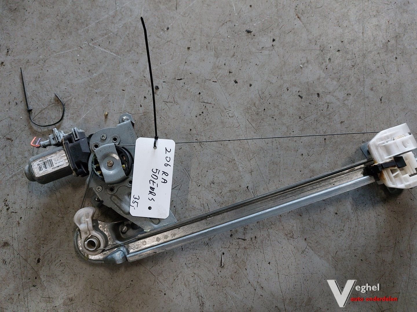 Peugeot 206 5drs raammechanisme RA '04, -, Utilisé, -, -