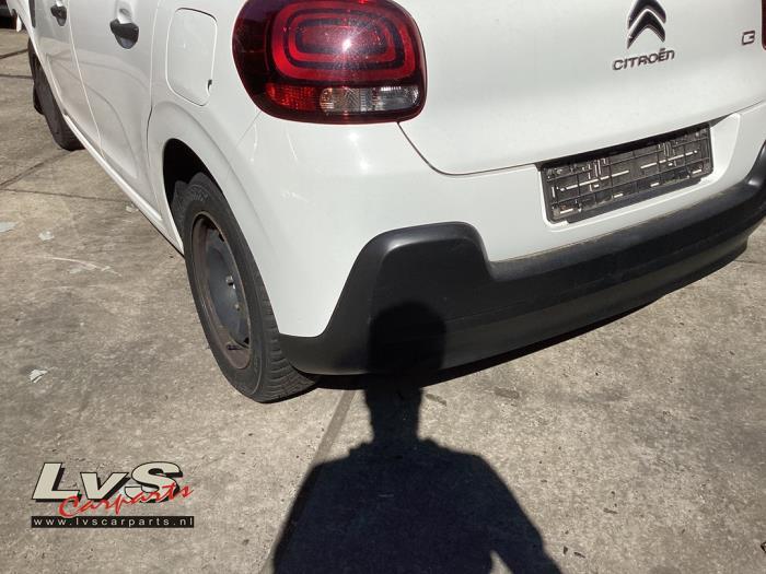 Achterbumper van een Citroen C3 (EWP), Gebruikt, -, Ophalen of Verzenden, Bumper