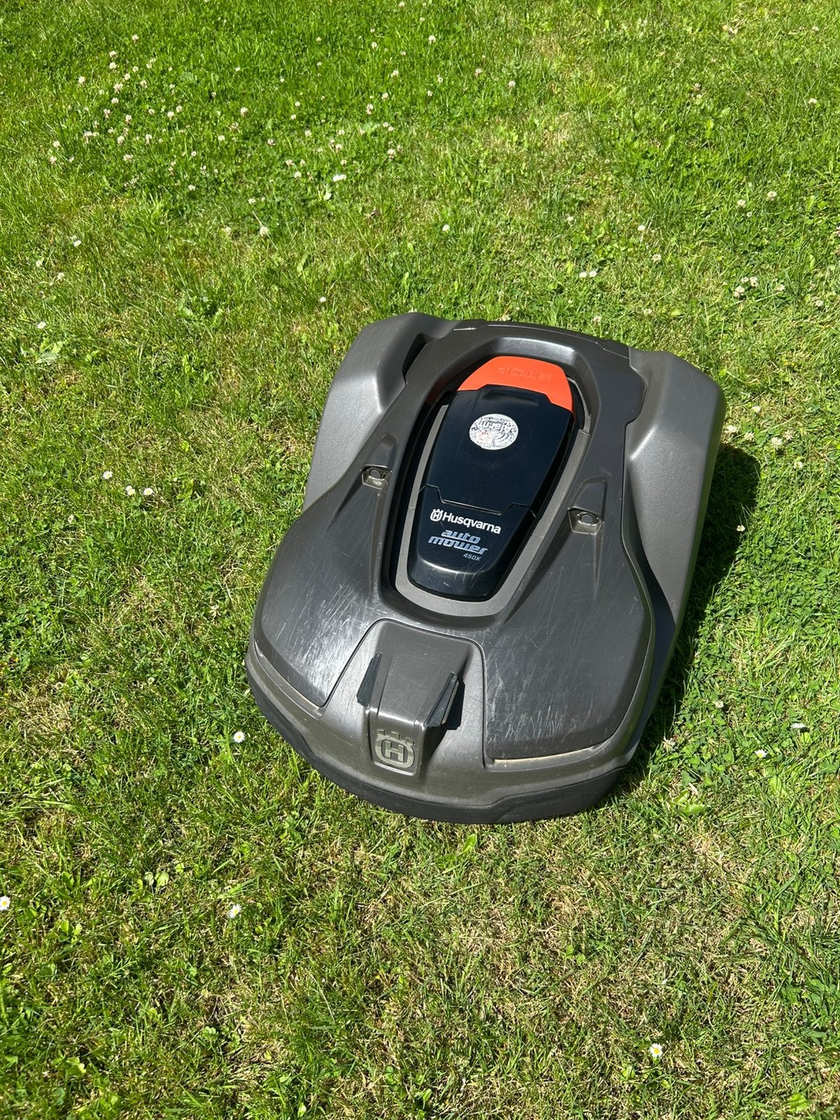 Husqvarna Automower 450X – Robot tondeuse premium 5000m2, Enlèvement ou Envoi, Utilisé, 20 à 25 cm, Contrôlable via l'application