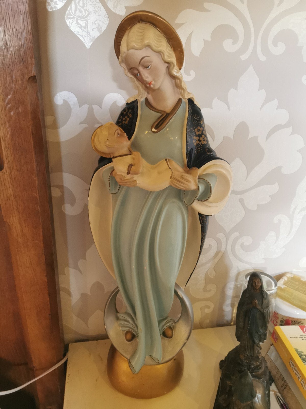 Heel mooi groot Maria beeld, Antiek en Kunst, Ophalen of Verzenden