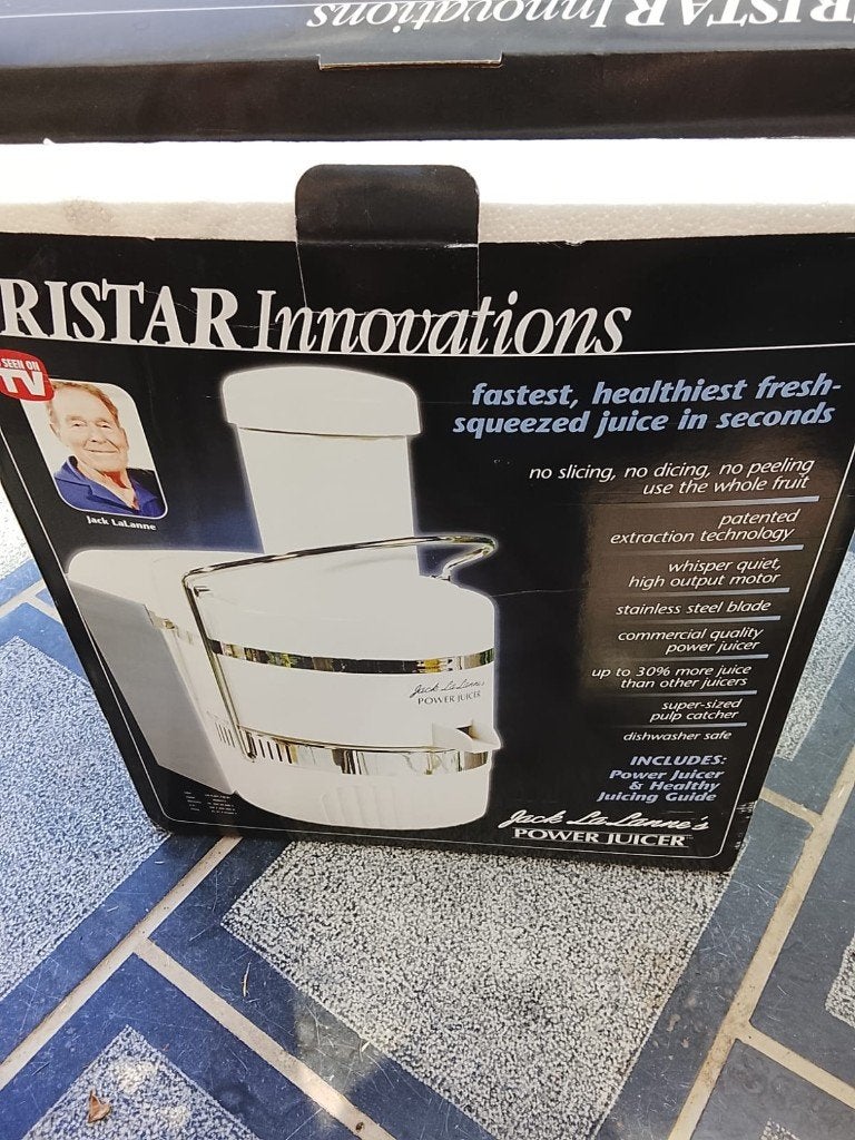 NIEUW TRISTAR Jack Lalanne sapcentrifuge, Ophalen of Verzenden, Nieuw, Elektrisch