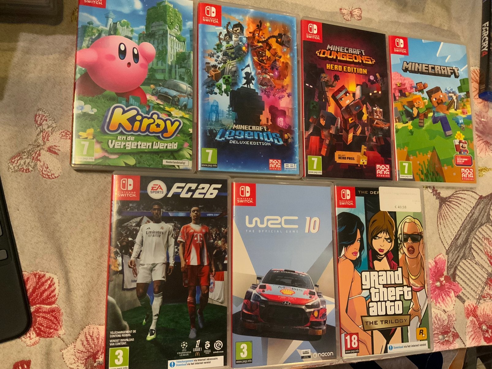 Jeux Nintendo Switch, Consoles de jeu & Jeux vidéo, Enlèvement ou Envoi