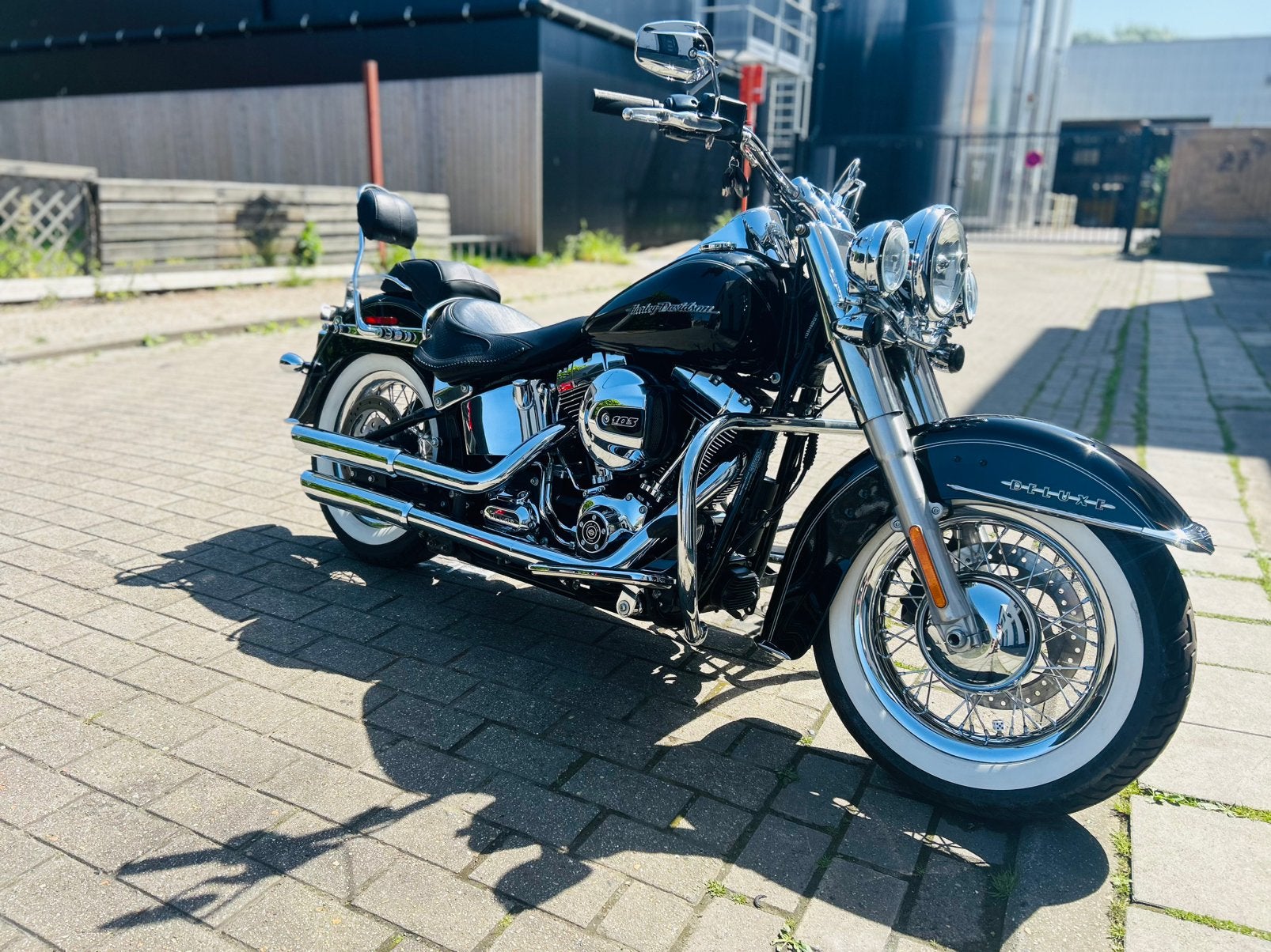 Prachtige Softail Deluxe‼️, 2 cilinders, Bedrijf, Meer dan 35 kW, Toermotor