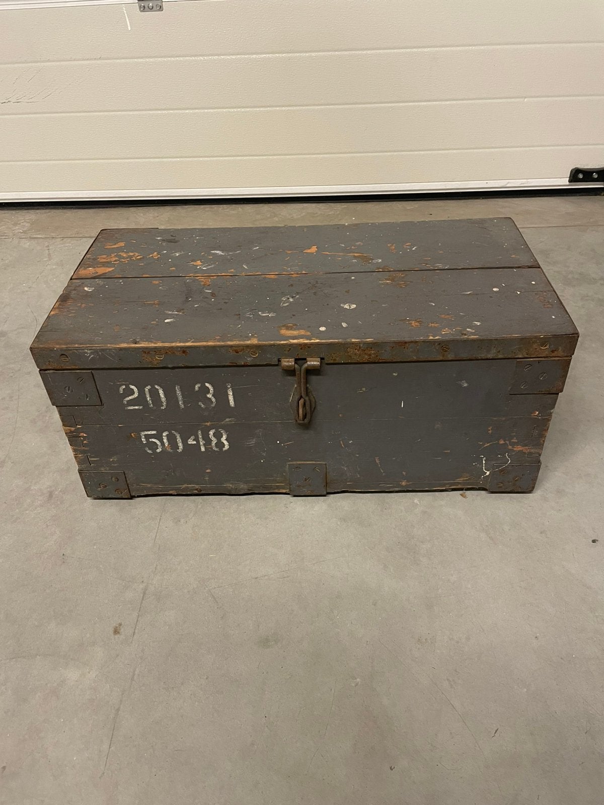Ancien cercueil militaire, Collections, Enlèvement, Autres, Caisse ou Géocache