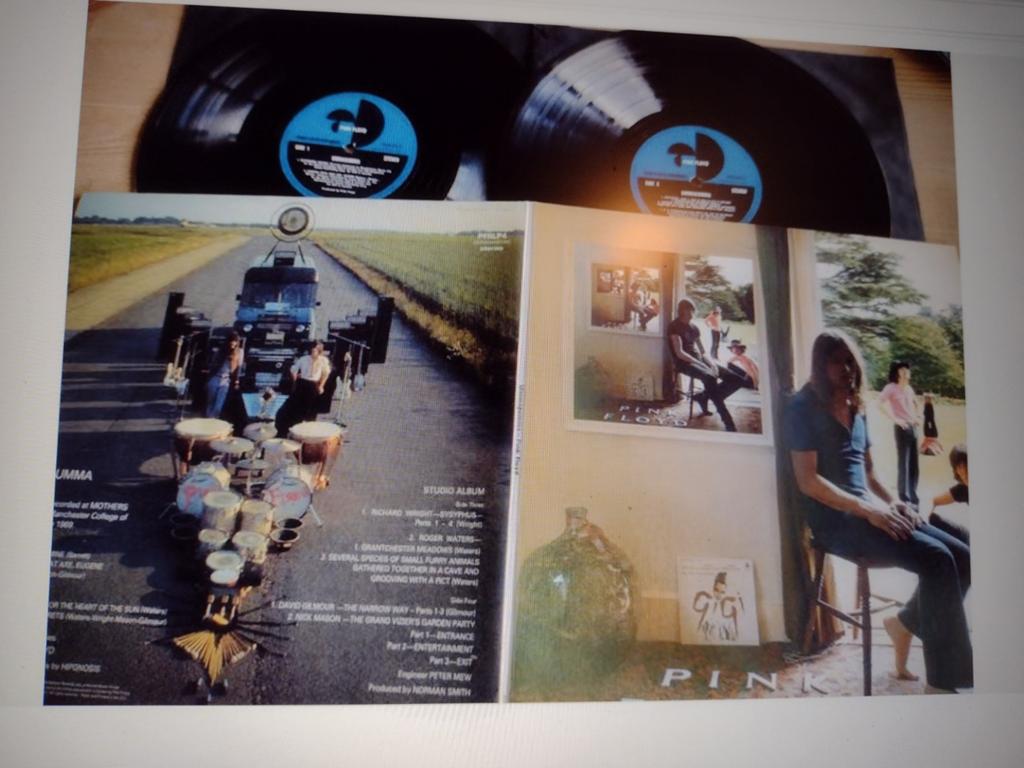 2 LP PINK FLOYD: UMMAGUMMA (nieuwstaat) STUDIO + LIVE LP, Progressive, Ophalen of Verzenden, Zo goed als nieuw, 1960 - 1969