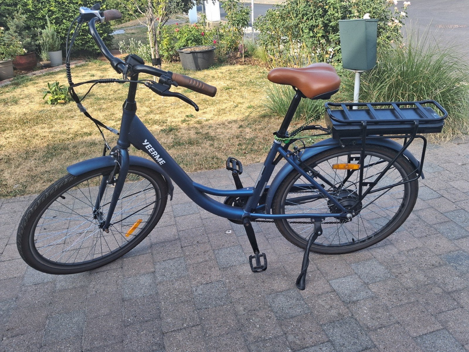 Elektrische dames fiets te koop – Minder dan 1 jaar oud, Ophalen, Zo goed als nieuw, Minder dan 30 km per accu