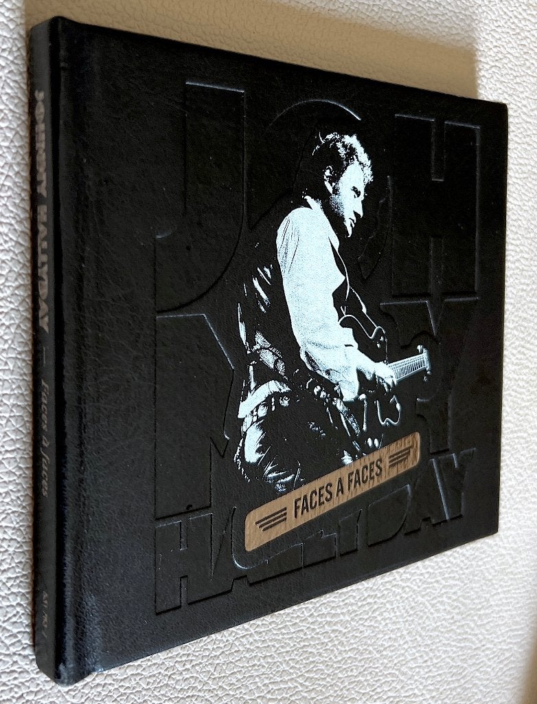 J.Hallyday "FACES À FACES" / Digipack 2 CD Limité & NUMÉROTÉ, Enlèvement ou Envoi, Utilisé, Coffret, Digipak