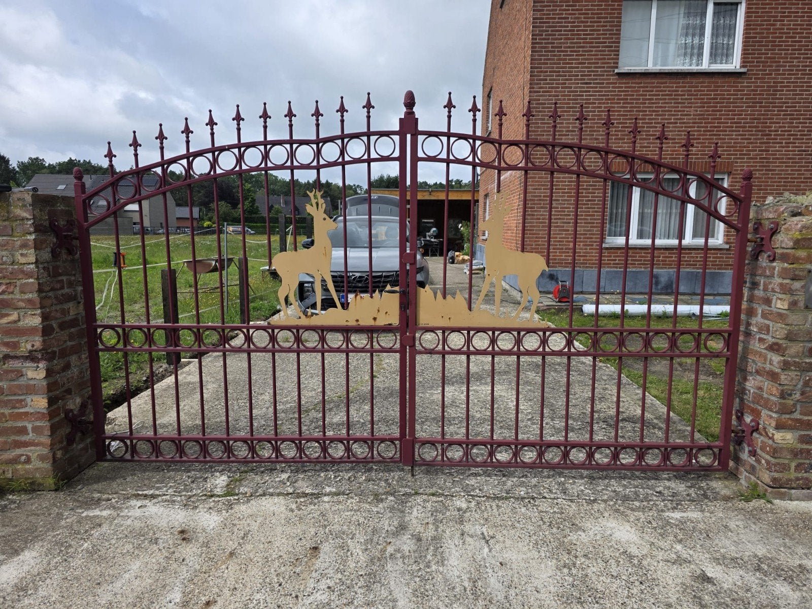 POORT EN HEK, Ophalen