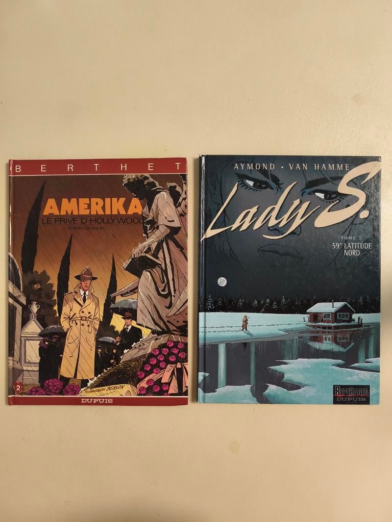 2 bandes dessinées (Amerika et Lady S) de 2006 et 1986, Envoi